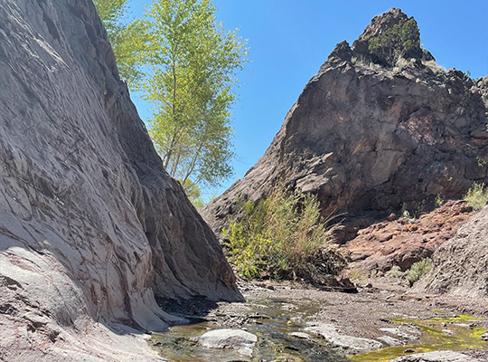 San Lorenzo stream